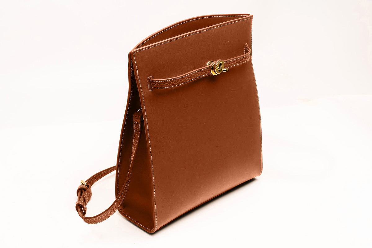 Karuna Nopal Satchel, everyday cactus leather crossbody bag