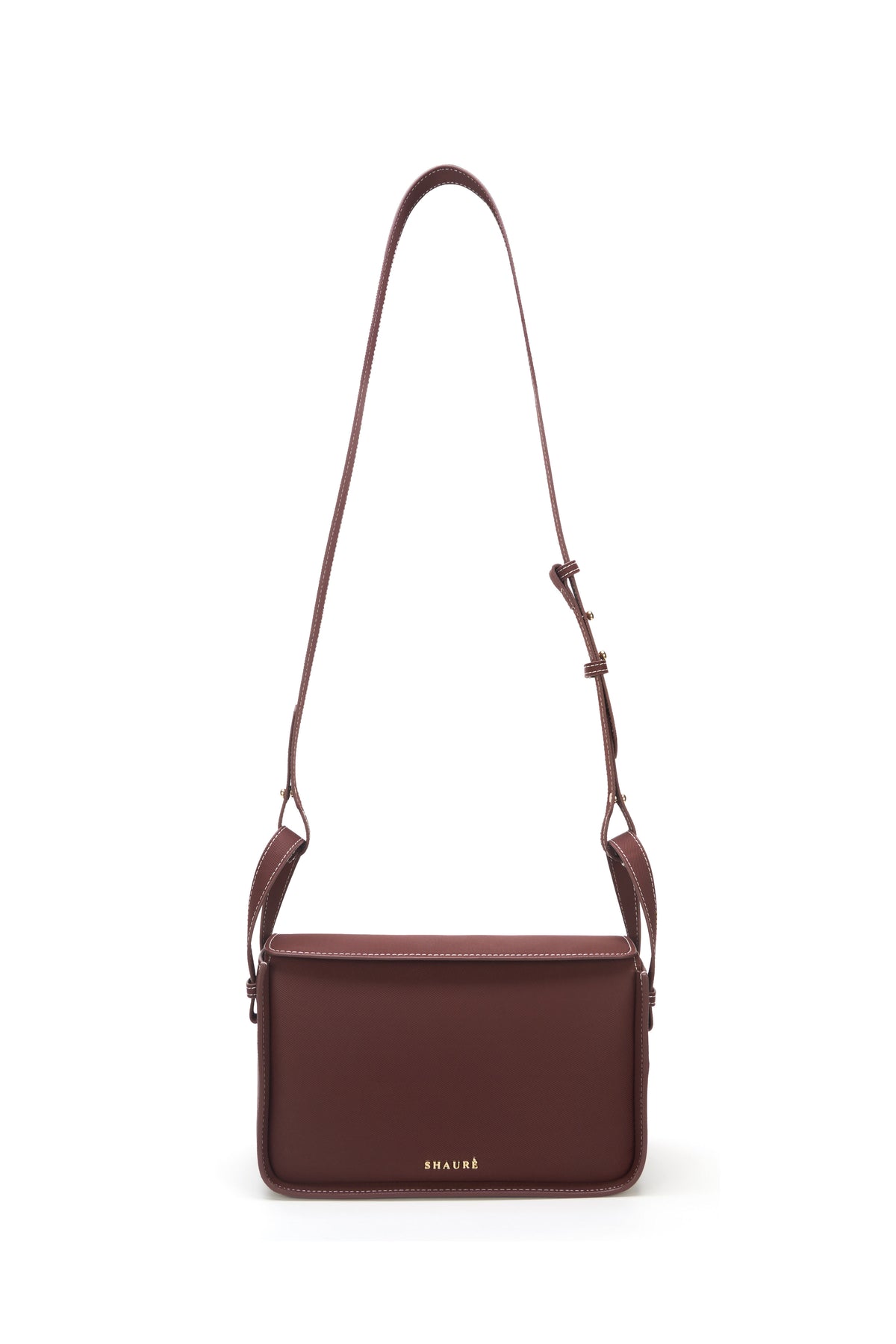 Metta Shoulder Satchel, water-repellent recycled nylon bag