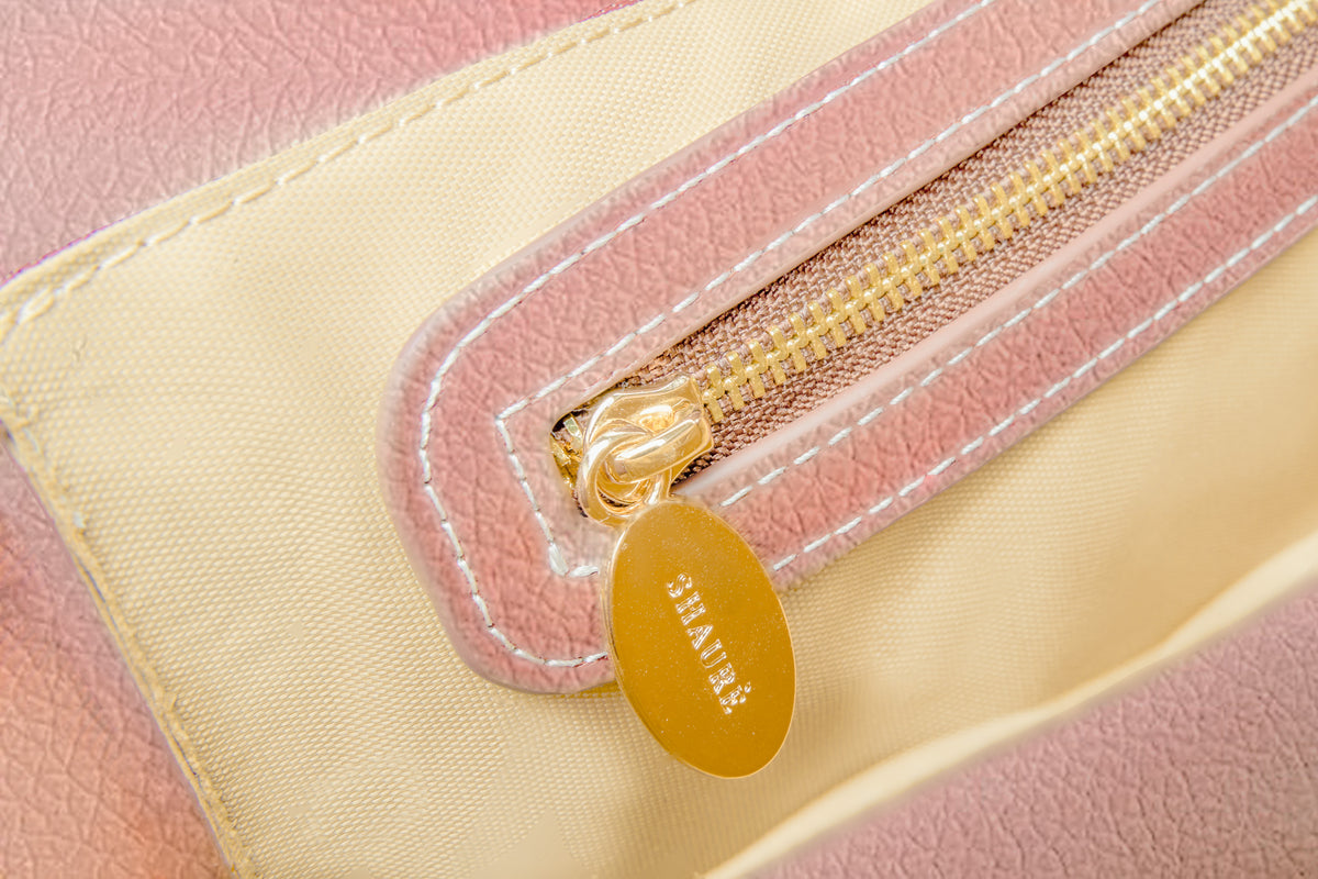 Myco Luxe Shoulder Satchel, compostable mushroom leather handbag