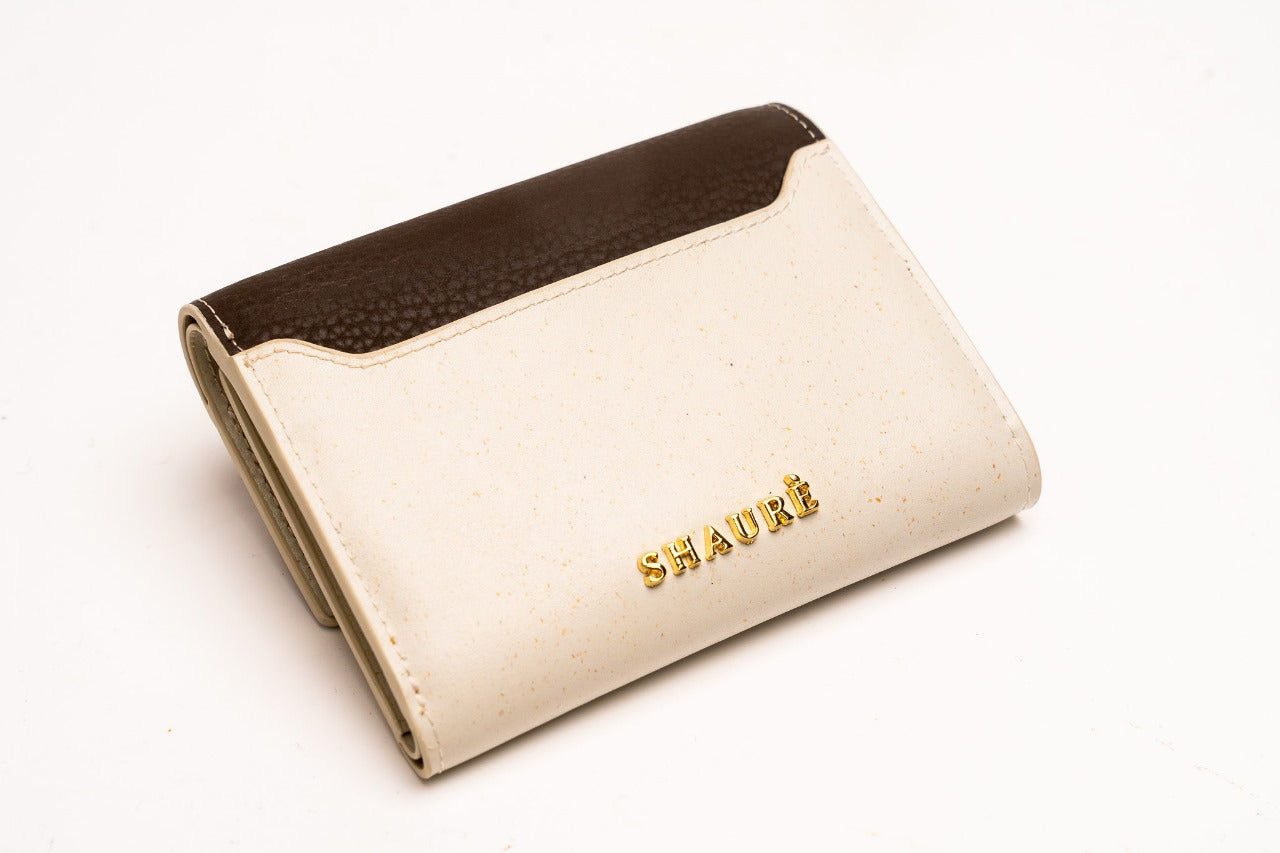 plant-based leather wallet