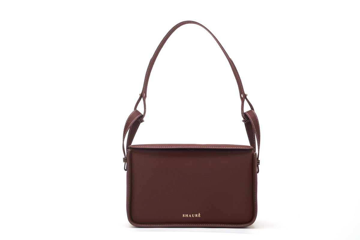 Metta Shoulder Satchel, Shaure shoulder bag in ECONYL regenerated nylon